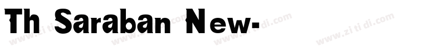 Th Saraban New字体转换